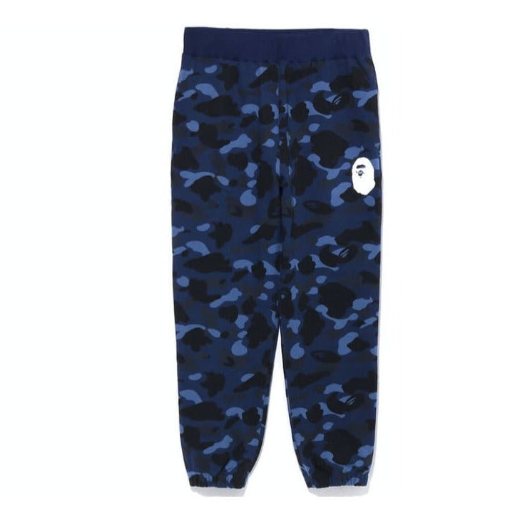 BAPE Color Camo Wide Fit Sweat Pants Men's Navy
