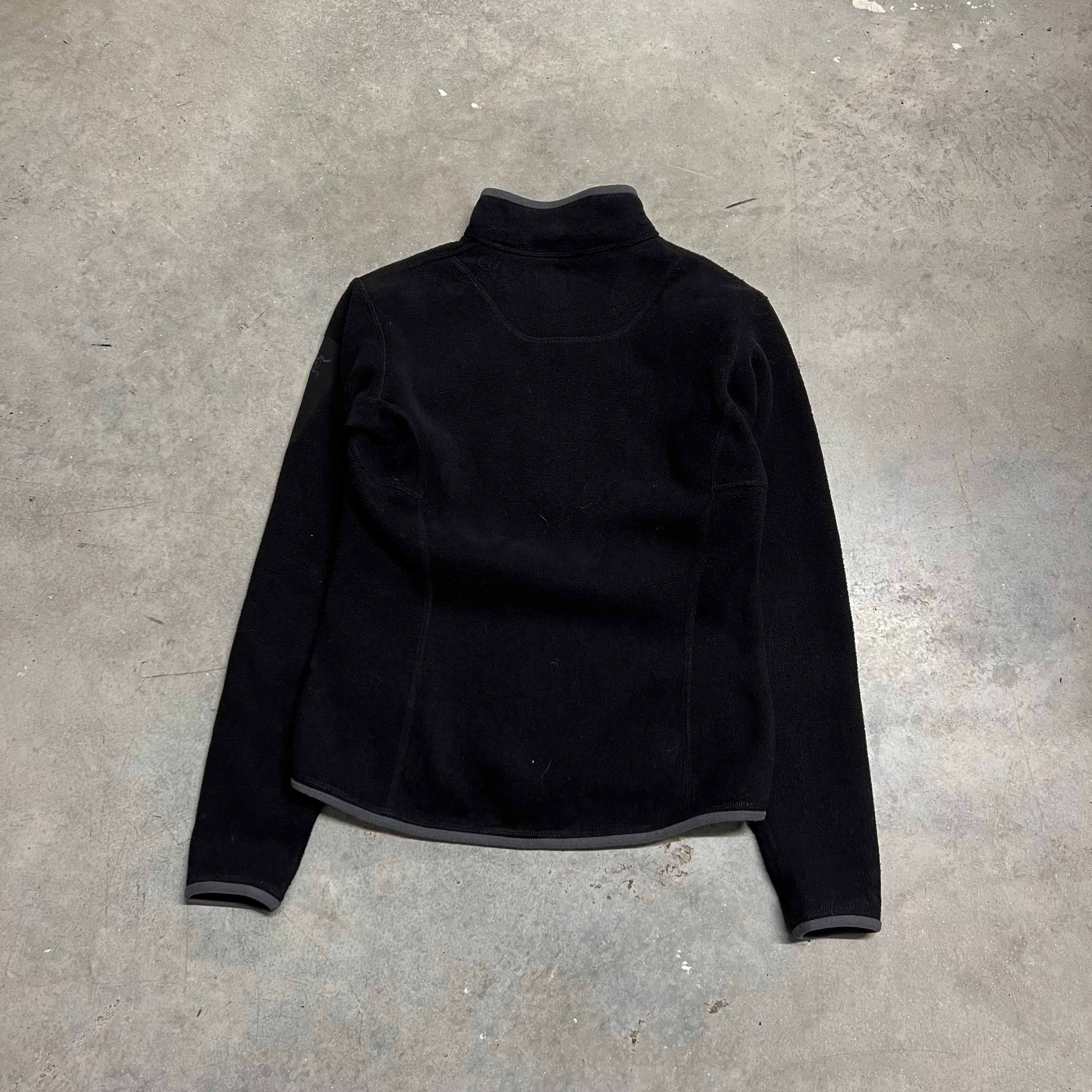Vintage Arc'teryx Fleece Sweatshirt in Black