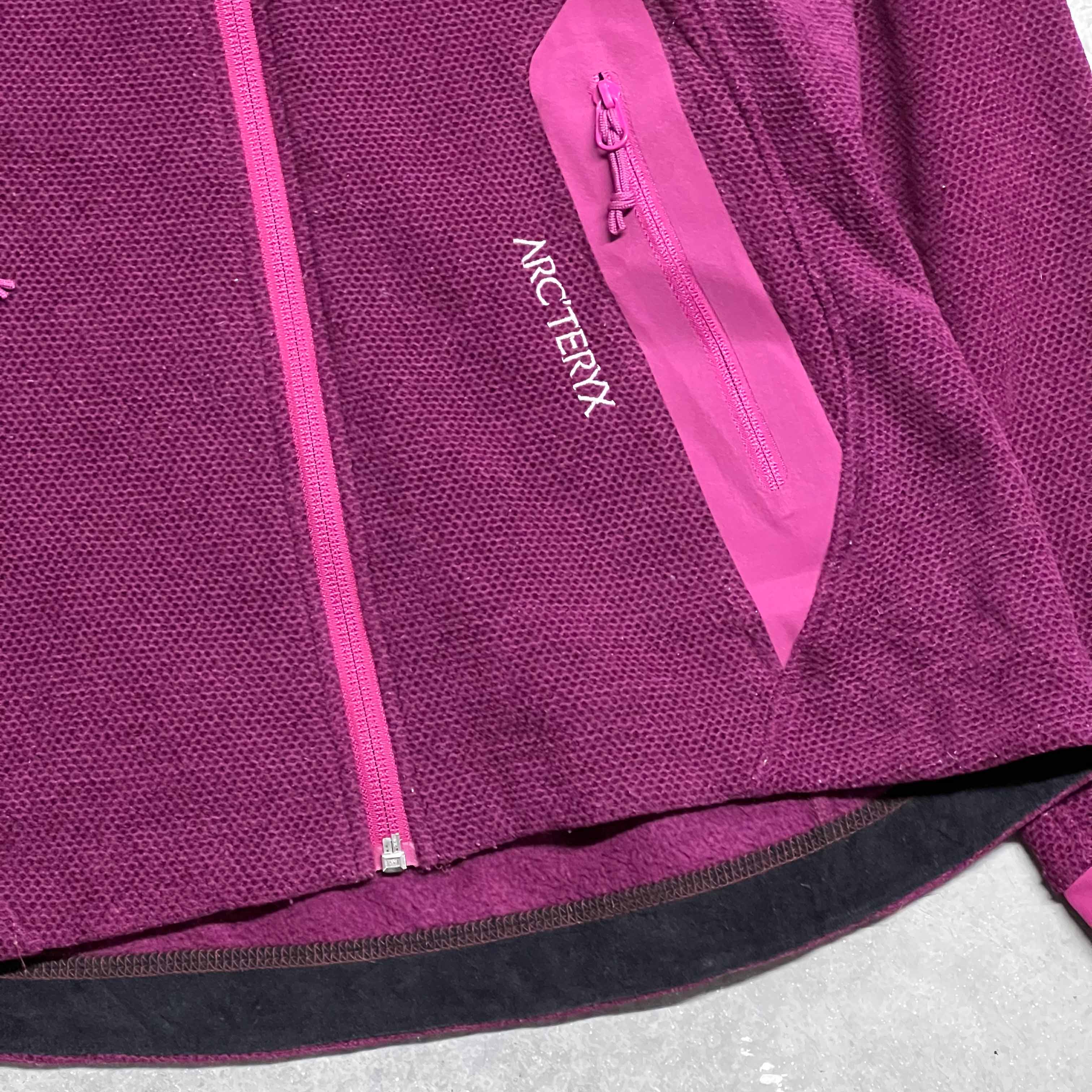 Vintage Arc'teryx Fleece Sweatshirt in Purple