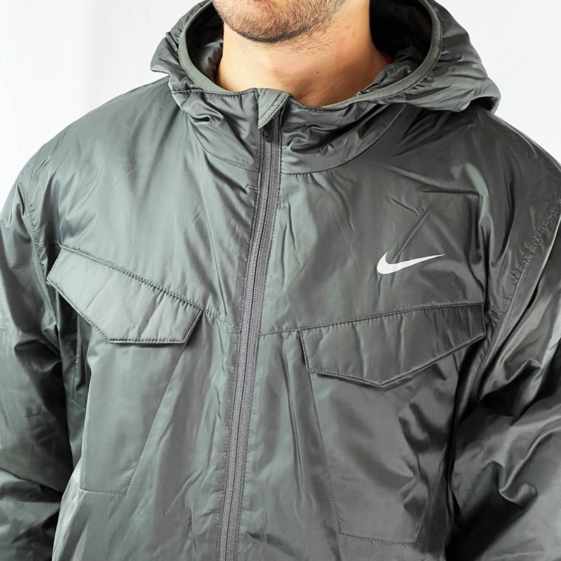 Vintage Nike Athletic Jacket in Dark Grey
