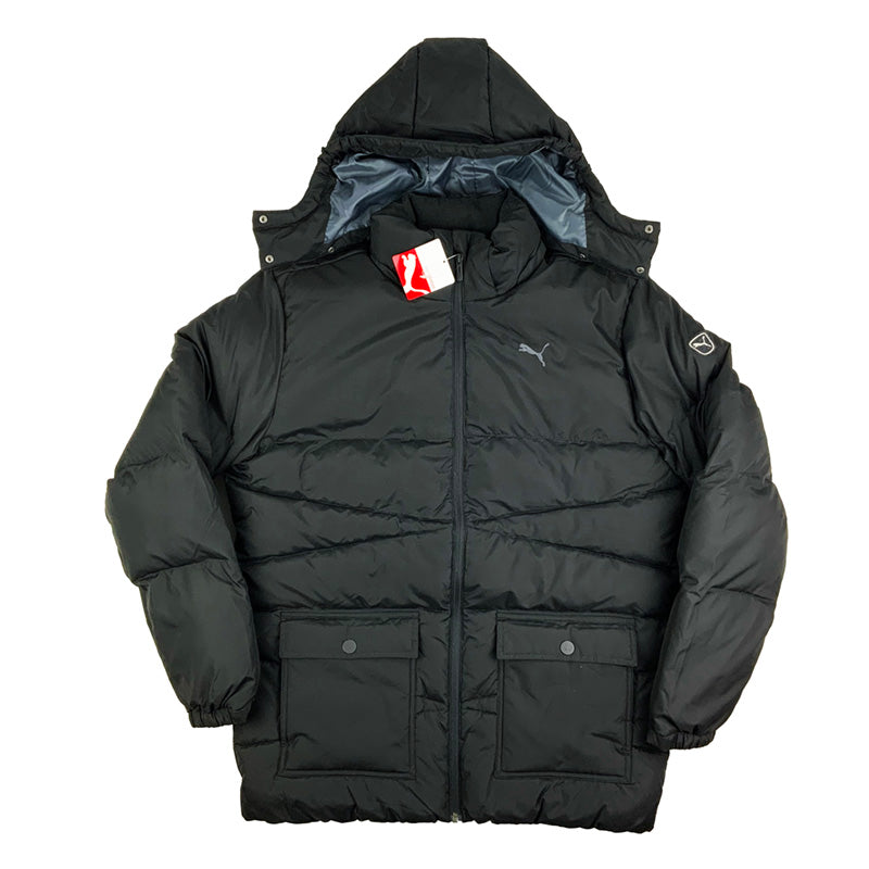 Puma Large Black Puffer Jacket | Black Puffer Jackets | Deadsea