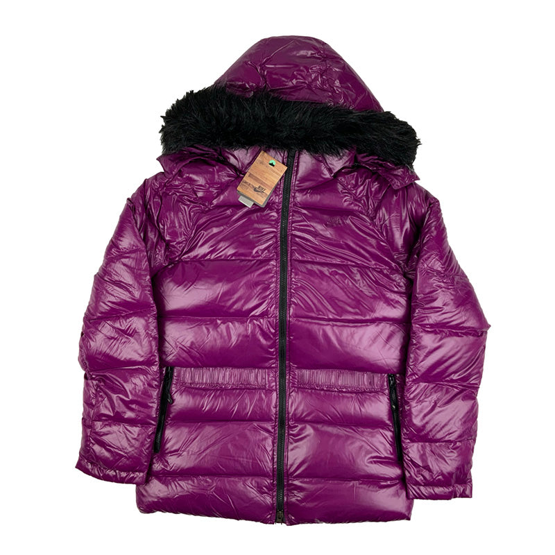 Vintage Nike Puffer Jacket in Purple