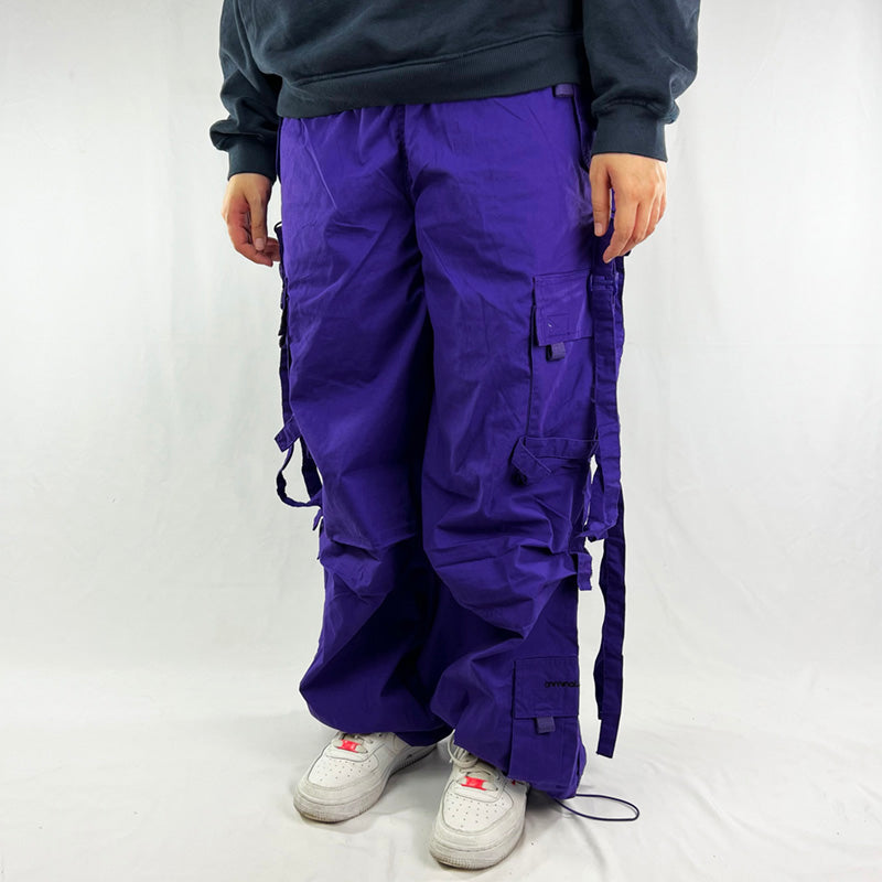 Criminal Damage Plaid Pattern Trousers
