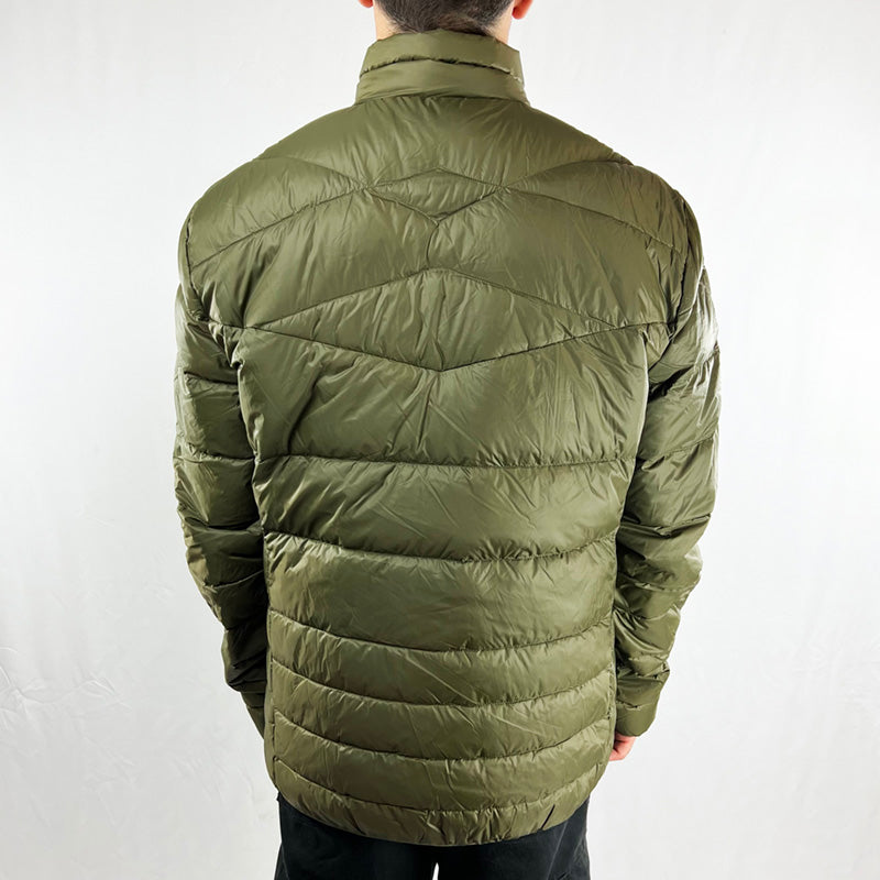 Puma Down Puffer Jacket in Khaki