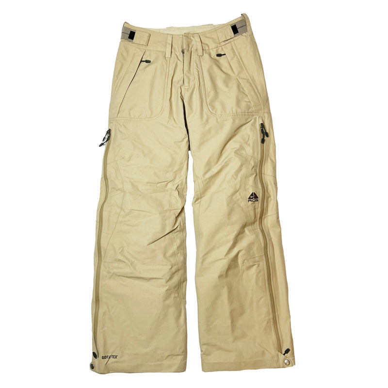 Vintage Nike ACG Gore-Tex Ski Pants in Beige