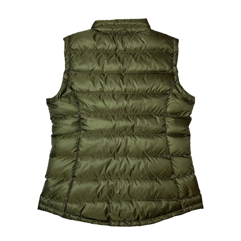 Puma Puffer Gilet Jacket in Khaki Green