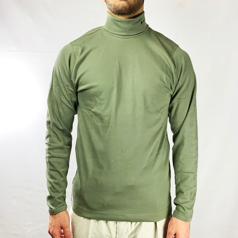 Vintage Nike Turtle Neck Top in Green
