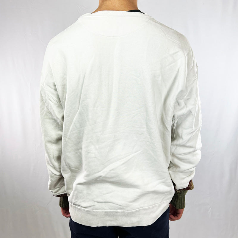 REWORK Calvin Klein x COOGI Sweatshirt 90s XL White