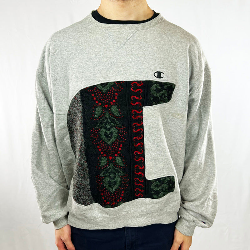 REWORK Champion x COOGI Sweatshirt XL Grey